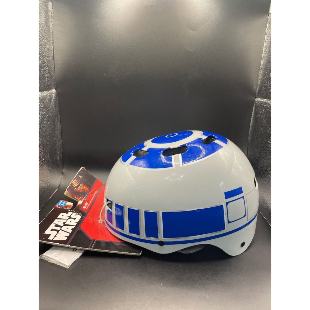 Bell Star Wars R2-D2 Kids Multi-Sport Helmet Ages 5-8 Blue White 7065129